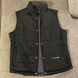 Women’s Sun Mountain Reversible Golf Vest | Black | Gray | Like New